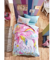 Cotton Box Genç Ranforce Nevresim Takımı Tek Kişilik Dream Mint