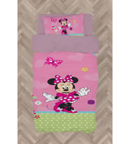 MEKTA HOME BEBEK VE ÇOCUK ODASI Minnie Maus Desenli Nevresim Takımı