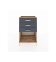 Hyperion Komodin 3 Çekmeceli 60x44x96 Çam-Antrasit
