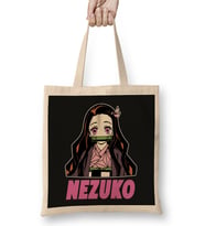 Demon Slayer Kimetsu No Yaiba Nezuko Anime 04 Bez Çanta Uzun Saplı