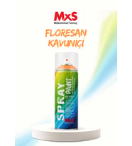MxS Floresan Kavuniçi Akrilik Sprey Boya 400 ml