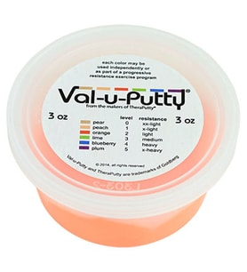 LİBOR VAL-U-PUTTY EGZERSİZ MACUNU - TURUNCU (YUMUŞAK) - 3 OZ: