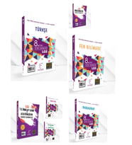 KAREKÖK YAYINLARI LGS TÜM DERSLER SET + PARAGRAF