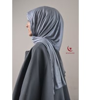 Tesettür Penye Şal (Açık Gri)