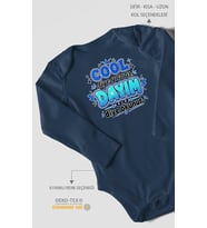 Cool diye yazılır dayım diye okunur Uzun Kollu Çıtçıtlı Bebek Body