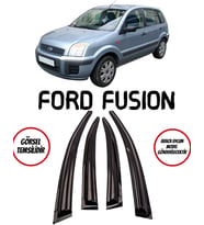 Balp Ford Fusion Cam Rüzgarlığı 4lü Parlak Siyah