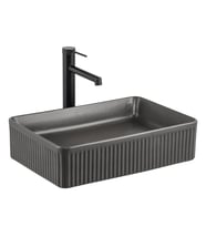 E-W1004MF Tezgah Üstü Lavabo Mat Füme
