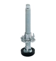 Hafele Baza Ayar Vidası M8x45mm, Galvaniz Renk