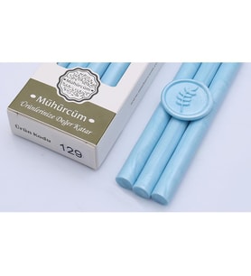 Mühür Mumu Çubuk 11mmx120mm 10 lu Paket Model: 129 MAVİ BULUT