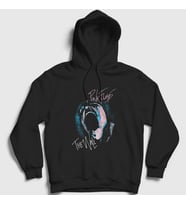 Presmono Unisex Siyah The Wall V2 Pink Floyd Kapüşonlu Sweatshirt 355251tt