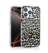 Lexroo iPhone 16 Pro Kılıf M-safe Şarj Özellikli Jago Kılıf - Siyah-Kahverengi