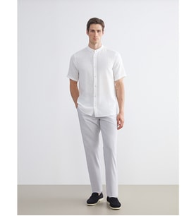 LCWAIKIKI Classic Gri Standart Kalıp Erkek Chino Pantolon
