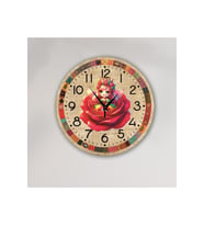 bilge Tasarım Çocuk Odası Duvar Saati 30 x 30 CM (Karışık)
