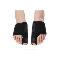 Halluks Valgus Gece Ateli Ayak Başparmak Kemiği Çıkıntısı Bunyonu (Siyah)