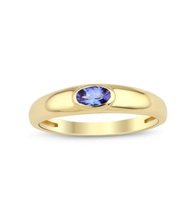 Tanzanite Tektaş Yüzük