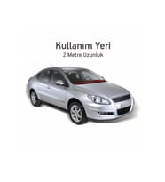 Ön Cam Dış Panel Mühür Fitili / Ön Kaput Su Engelleyici Fitil 2 Metre Siyah Renk