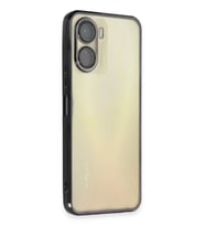 Mey İthalat® Vivo Y16 Kılıf Lensli Silikon - Siyah