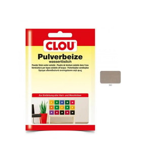 Suda Çözülen Oksit Toz Ahşap BoyasıCLOU Oksit Toz Boya Nr:161 Açık Gri 5gr