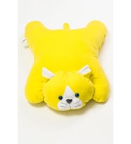 Sevimli ve Yumuşak Kedi Minder (Sarı)