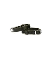 doggie deri boyun tasması siyah 4x47-55 cm
