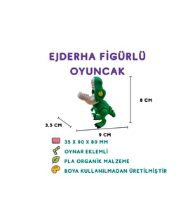 Trex Figür - 3D Karakter ve Film Temalı Oyuncak