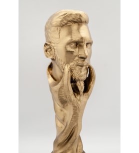 MESSİ DÜNYA KUPASI BÜST ŞAMPİYONLUK FİGÜR ÖZEL TASARIM 20 CM