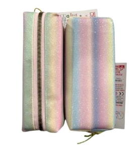 Unicus Pastel Rainbow Kum Sim Kalem Çantası Uncs-1171 Karışık - 1 adet