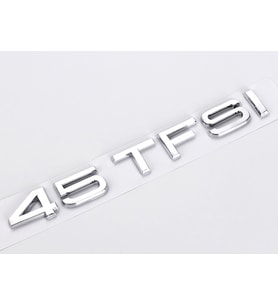 AUDI 45 TFSI KROM BAGAJ YAZISI