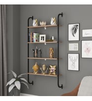 sensa mobilya metal+kitaplık+duvar+rafı+saksılık