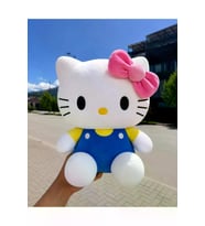 Hello Kitty Peluş Oyuncak Yeni Seri 50cm- Yumuşak & Sevimli