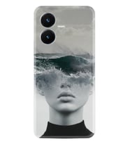 Vivo Y22S Kılıf Resimli Desenli Baskılı Silikon Mistic Woman 1361