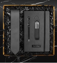 Babalar Gününe Özel Exclusive Kravat & Kişiye Özel Kalem & Defter & Anahtarlık