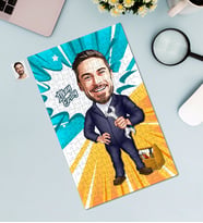 Kişiye Özel 240 Parça Tamirci Temalı Karikatürlü Puzzle