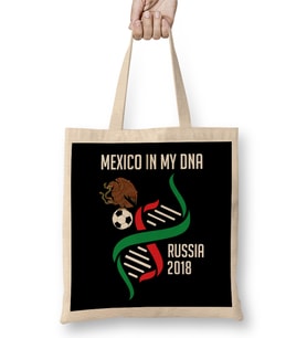 Mexico In My DNA Soccer & Futbol MexicanMexico In My DNA Soccer & Futbo Bez Çanta Uzun Saplı