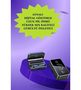 Bluetooth Kulaklık Yeni Model Akıllı Saat Seti Anc Özelliği Dokunamatik
