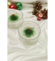 Christmas Series Candle Okyanus Kokulu %100 Soya Wax El Yapımı