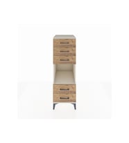 Kronos Dolap Tek Raflı 5 Çekmeceli 44x59x134 Aytaşı-Çam