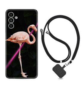 Samsung A23 A31 A32 A50 A51 A52 A53 A70 Kılıf Boyun Askılı Silikon Line Filamingo 1776