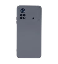 Xiaomi Poco X4 Pro 5g Kılıf Nano İçi Kadife Silikon - Gri