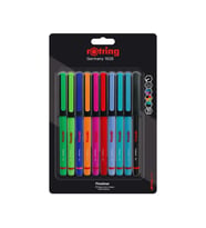 Rotring Liner Fineliner Karışık Renk Keçe Uçlu Kalem 10 Renk