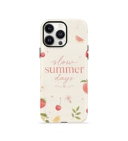 iPhone 13 Pro Max Vorian Çift Katmanlı Kılıf Slow Summer Days