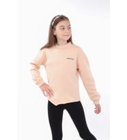 Toontoy Kız Çocuk Baskılı Sweatshirt (Bej)
