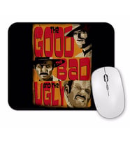 O Bom O Mau Eo Feio Tres Homens Em Conflito Mouse Pad