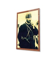 Atatürk Cam Tablo 4mm Dayanıklı Temperli Cam, Atatürk Glass Wall Art (Çok Renkli)