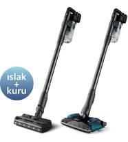 Philips XC8057/01 Aqua Plus 8000 Serisi – Islak & Kuru Dik Süpürge