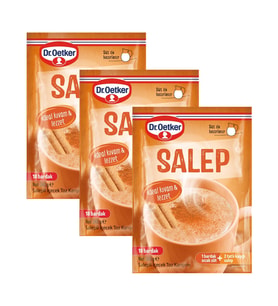 Dr. Oetker Salep 243 gr (18 Bardak) x 3 Adet