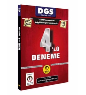 Tasarı 2022 DGS Son Format 4 lü Çözümlü Deneme