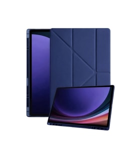 Samsung Galaxy Tab A11 Kalemlikli Mars Tablet Kılıfı - Lacivert