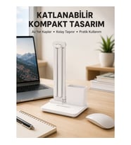 Mey İthalat® Ev ve Ofis İçin Fonksiyonel Masa Lambası Enerji Tasarruflu, Çok Yönlü Kullanım Yeni N