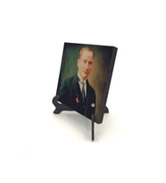 Mustafa Kemal Atatürk Baskılı MDF Masaüstlük 10X10